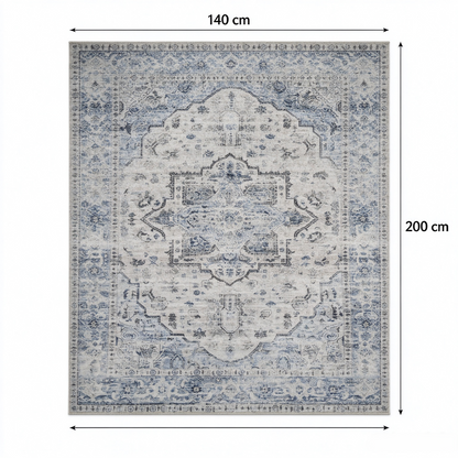 Persian-Style Cashmere-Look Rug