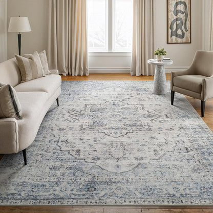 Persian-Style Cashmere-Look Rug