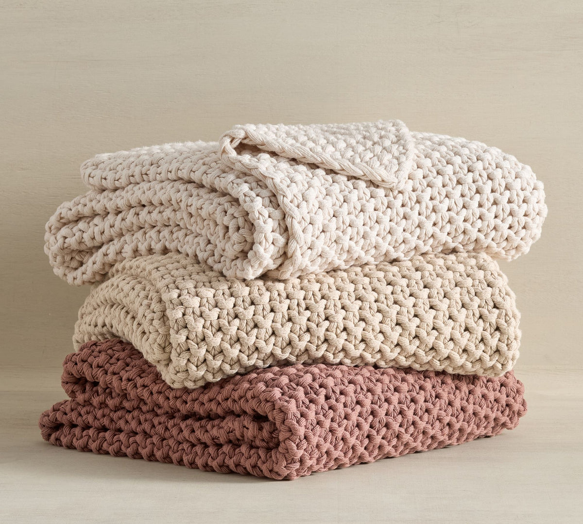 Bayside Seed Stitch Throw