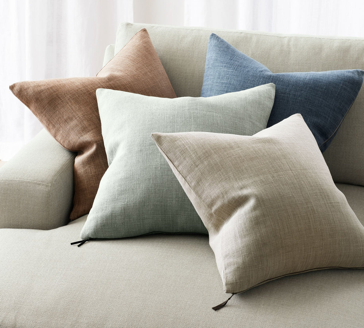 Belgian Linen Pillow Cover