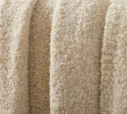 Boucle Tassel Throw Blanket